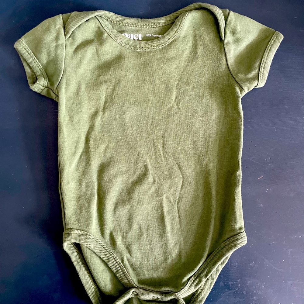 Pact organic onesie